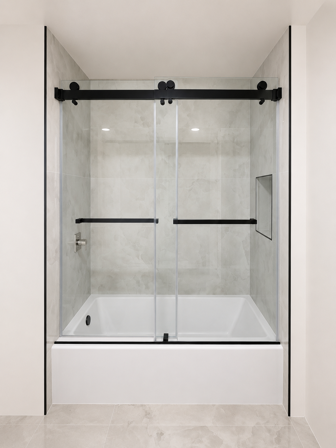 Catalyst - Tub Double Slider Matte Black